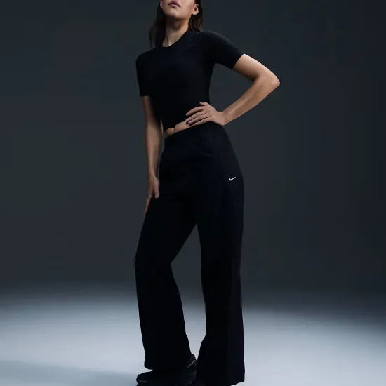 Штани Nike Windrunner High-Waisted Woven Open-Hem Trousers FV7655-010