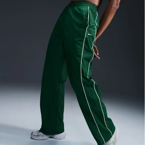 Штани Nike Windrunner High-Waisted Woven Open-Hem Trousers FV7655-300