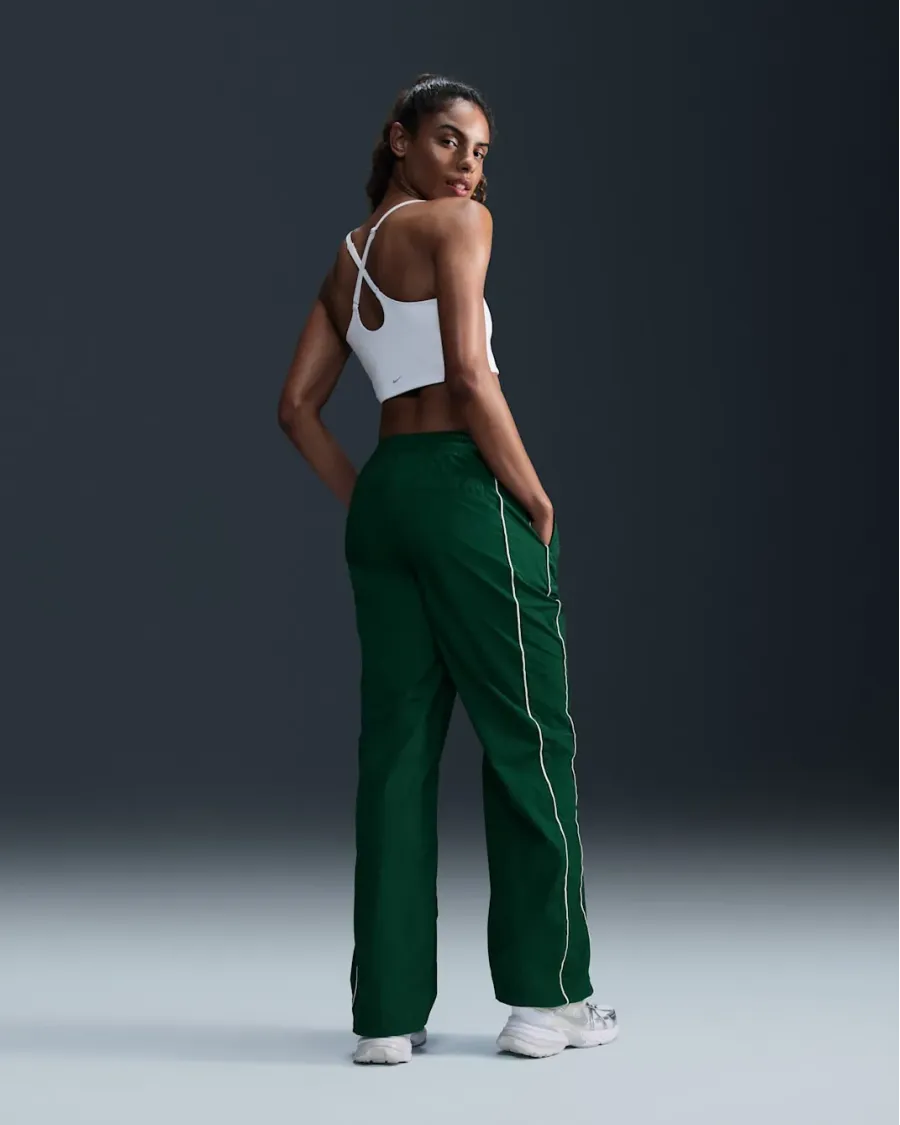 Штани Nike Windrunner High-Waisted Woven Open-Hem Trousers FV7655-300
