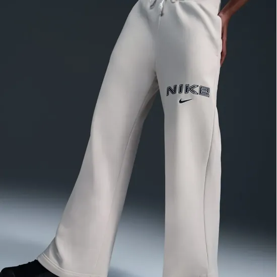 Штани Nike Sportswear Phoenix Fleece High-Waisted Wide-Leg Logo FV7684-104