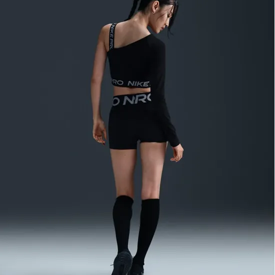 Топ Nike Pro Dri-FIT Shine Asymmetrical FV8100-010