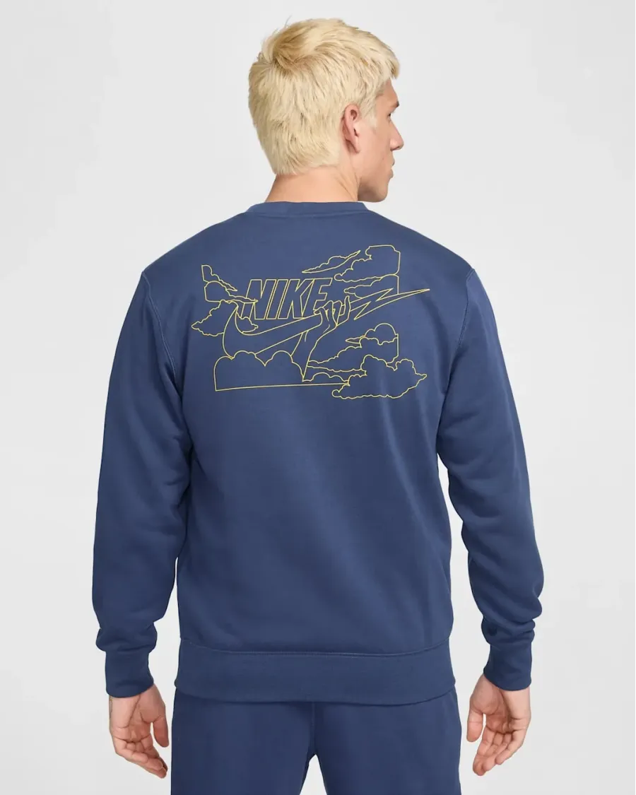 Світшот Nike Club Bolt Crew FZ0764-410