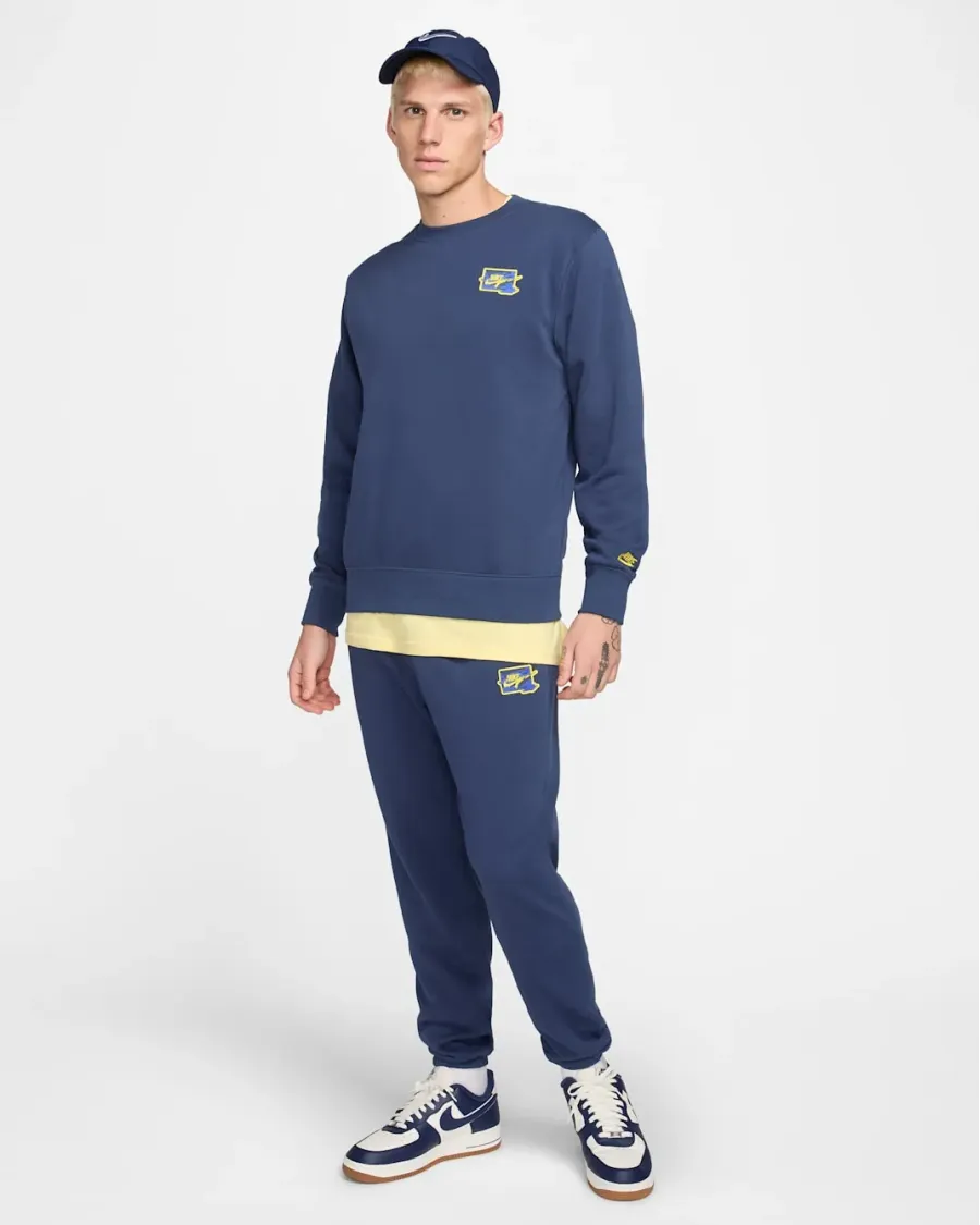 Штани Nike Club French Terry Cuff Bolt FZ0766-410