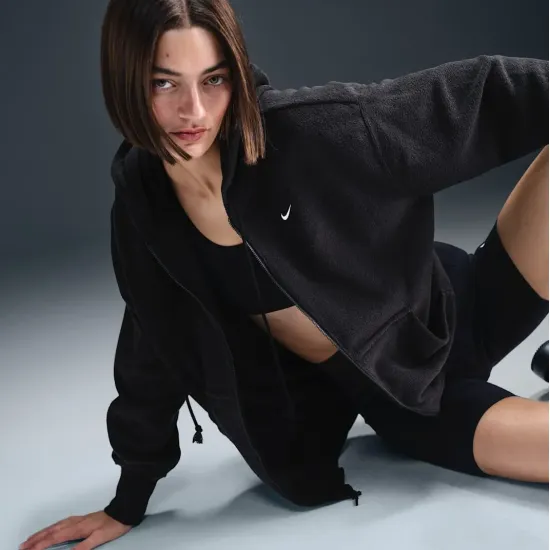 Толстовка Nike Sportswear Phoenix Plush Full-Zip FZ1267-010