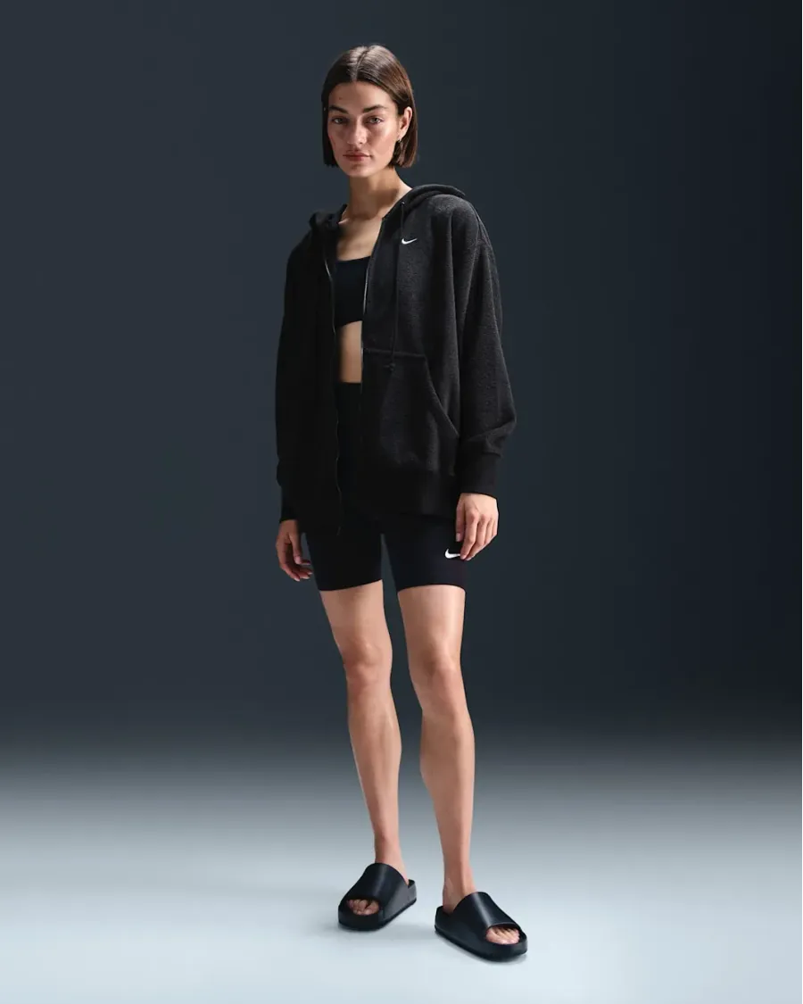 Толстовка Nike Sportswear Phoenix Plush Full-Zip FZ1267-010