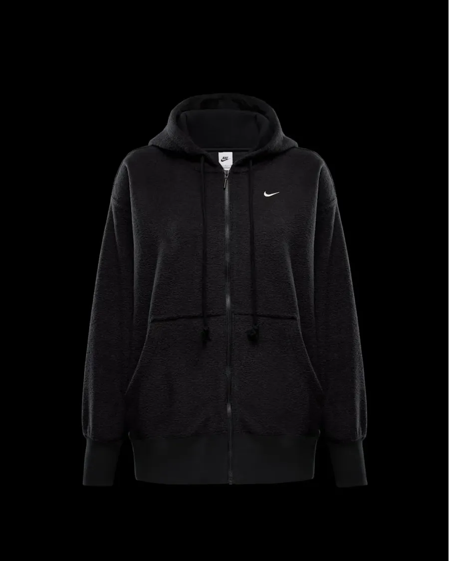 Толстовка Nike Sportswear Phoenix Plush Full-Zip FZ1267-010