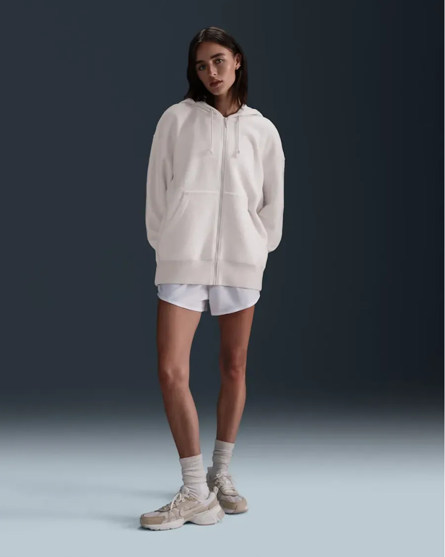 Толстовка Nike Sportswear Phoenix Plush Full-Zip FZ1267-104