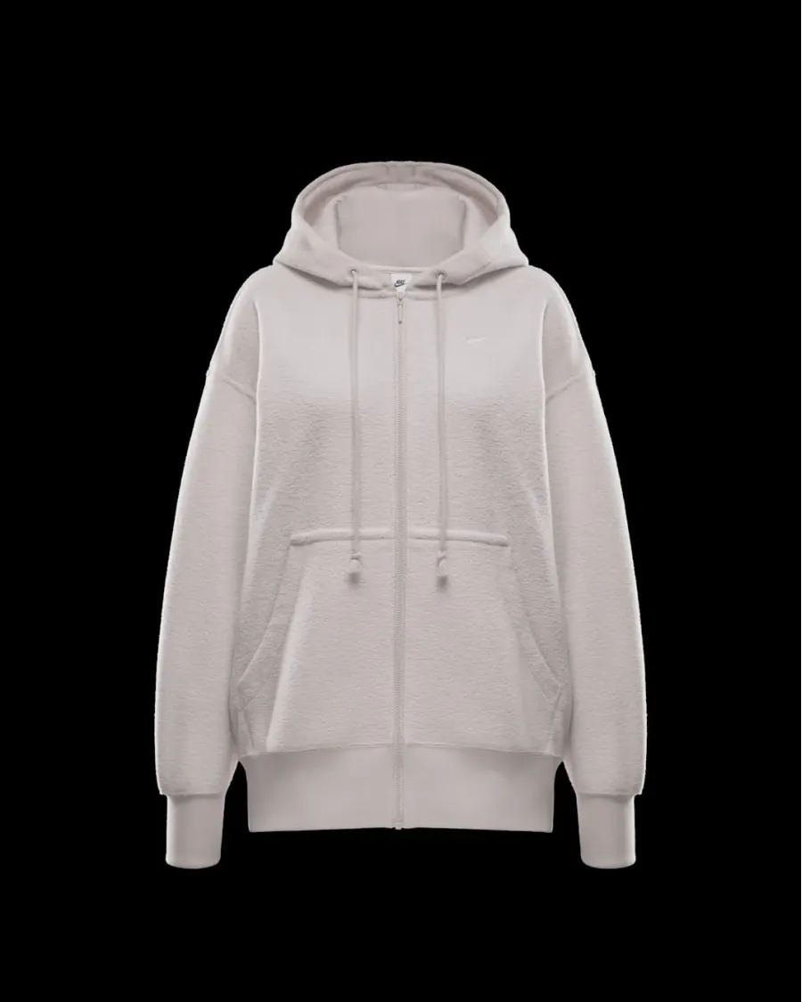 Толстовка Nike Sportswear Phoenix Plush Full-Zip FZ1267-104