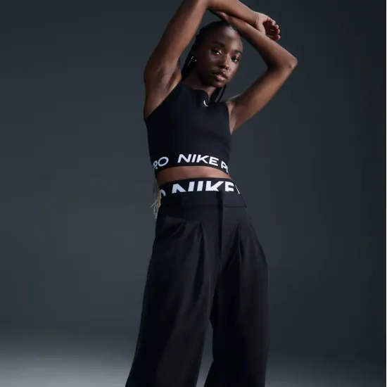 Топ Nike Pro Dri-FIT Cropped Tank Top FZ3615-010