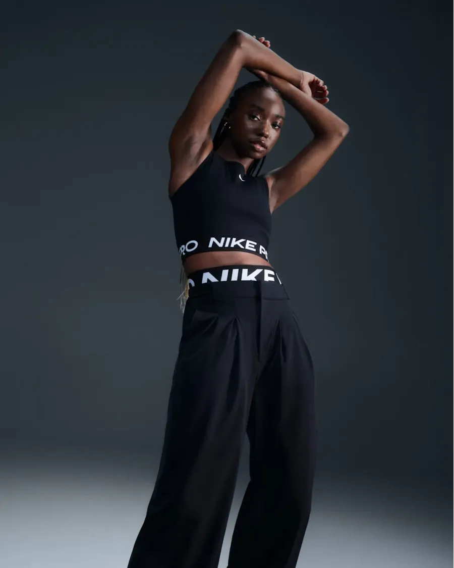 Топ Nike Pro Dri-FIT Cropped Tank Top FZ3615-010