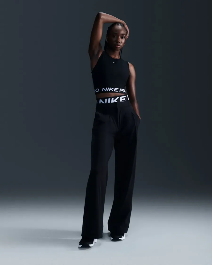 Топ Nike Pro Dri-FIT Cropped Tank Top FZ3615-010