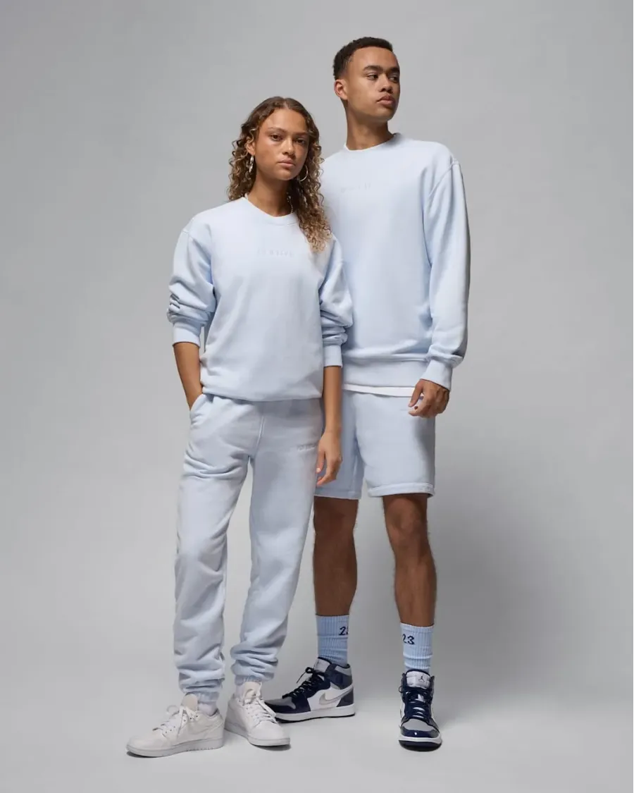 Світшот Nike Air Jordan Wordmark Washed Fleece Crew FZ3950-085