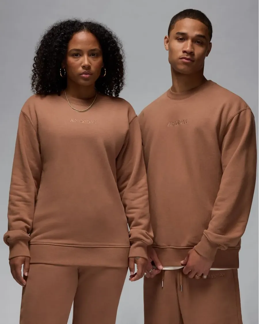 Світшот Nike Air Jordan Wordmark Washed Fleece Crew FZ3950-223