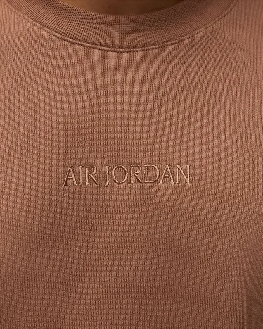 Світшот Nike Air Jordan Wordmark Washed Fleece Crew FZ3950-223