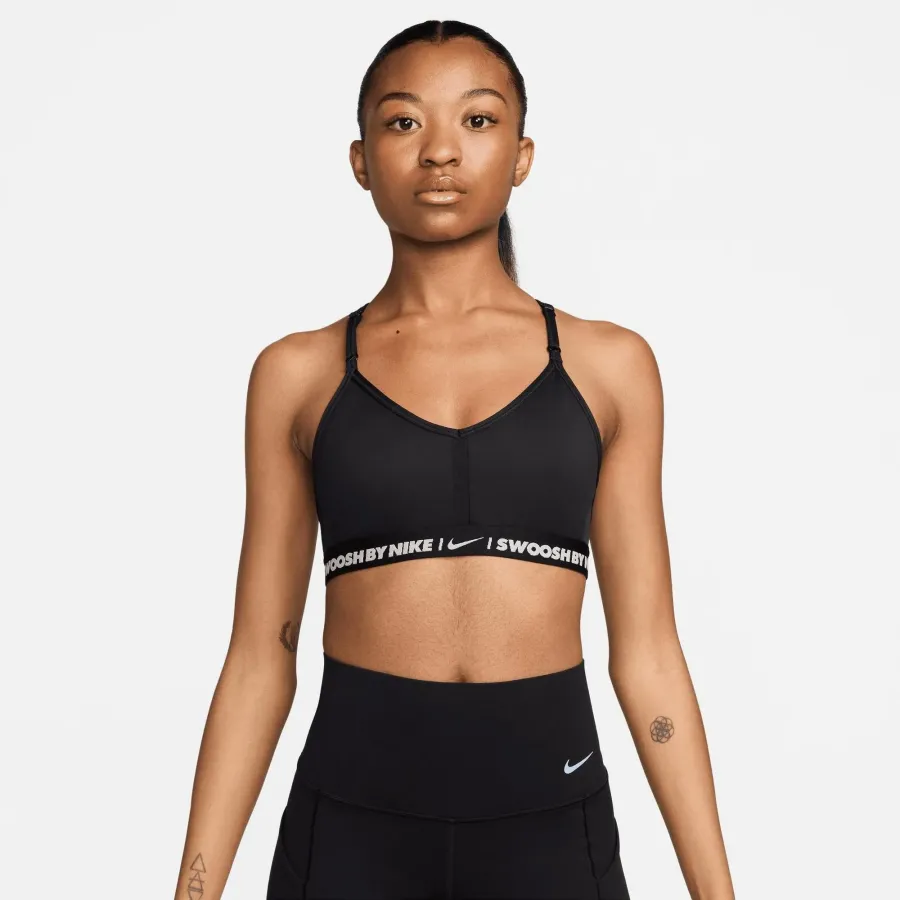 Топ Nike Indy Light-Support Padded V-Neck Sports FZ4870-010