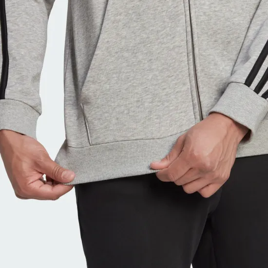 Кофта Adidas Essentials French Terry 3-Stripes Full-Zip GK9034
