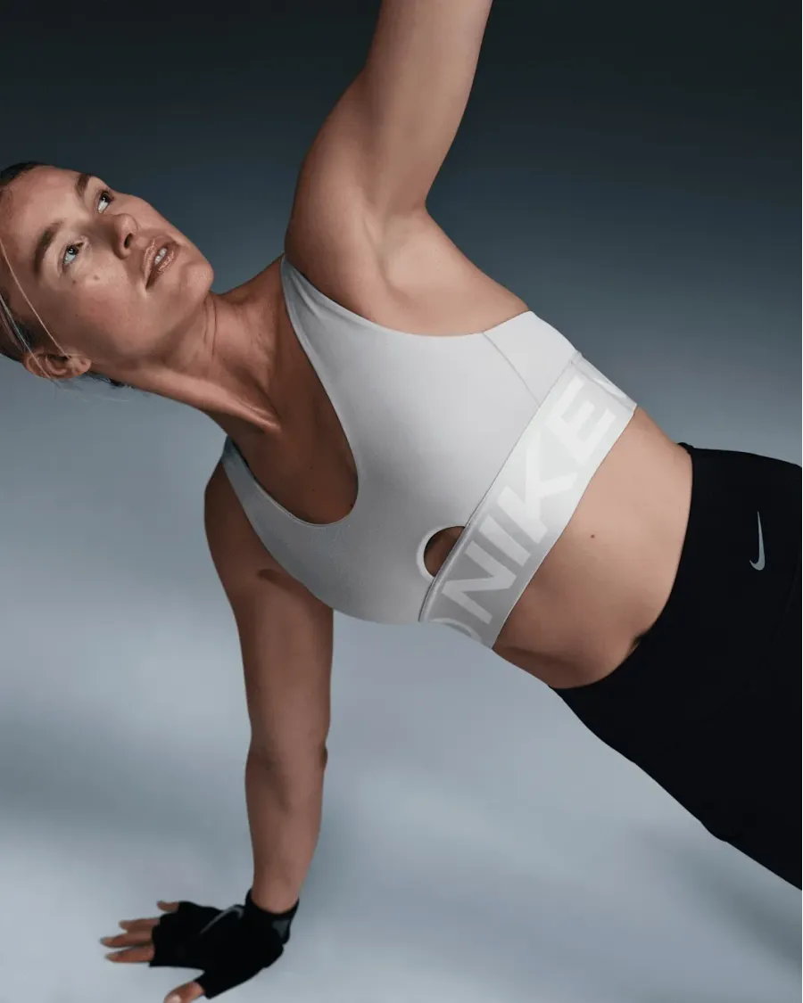 Спортивний топ Nike Pro Indy Plunge HF7324-077
