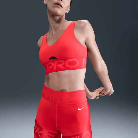 Спортивний топ Nike Pro Indy Plunge HF7324-696