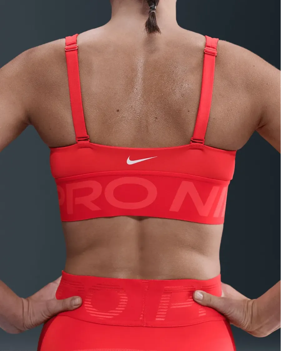 Спортивний топ Nike Pro Indy Plunge HF7324-696