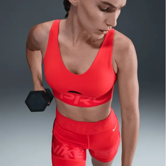 Спортивний топ Nike Pro Indy Plunge HF7324-696