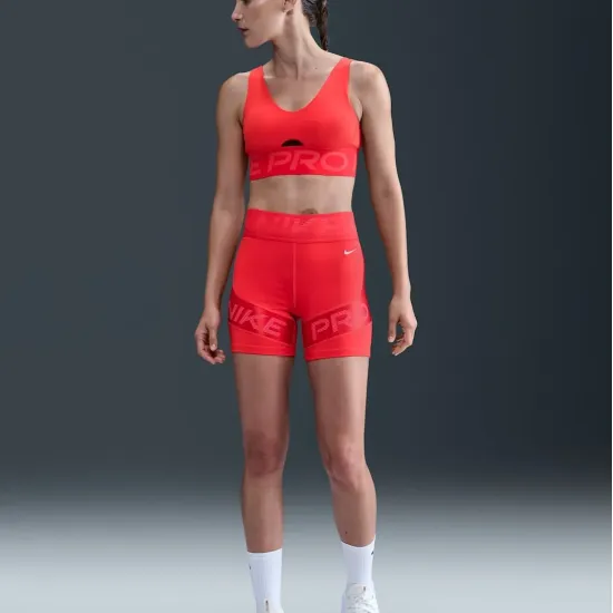 Спортивний топ Nike Pro Indy Plunge HF7324-696