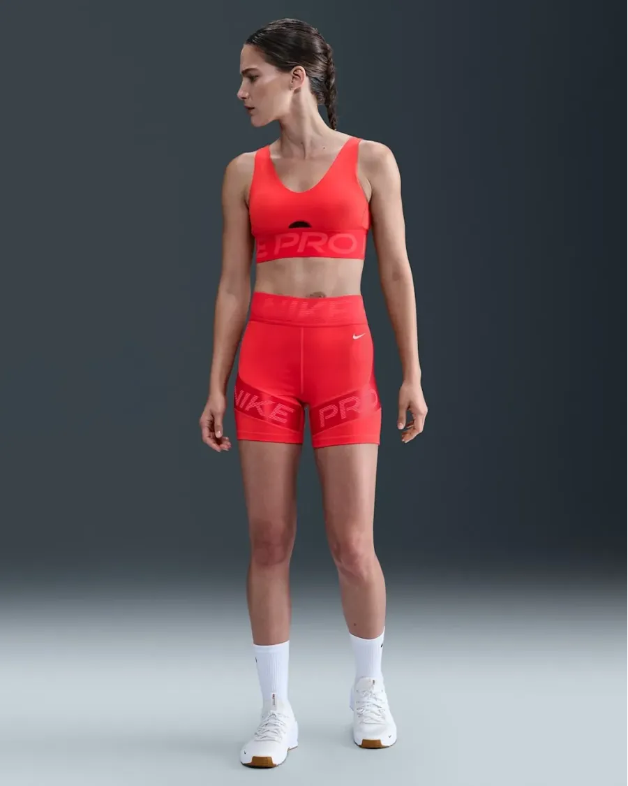 Спортивний топ Nike Pro Indy Plunge HF7324-696
