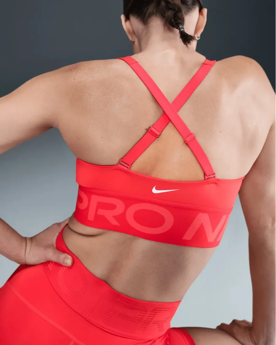 Спортивний топ Nike Pro Indy Plunge HF7324-696