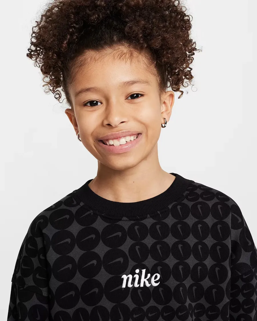 Світшот Nike Sportswear Club Fleece Crew-Neck Youth HF8209-010