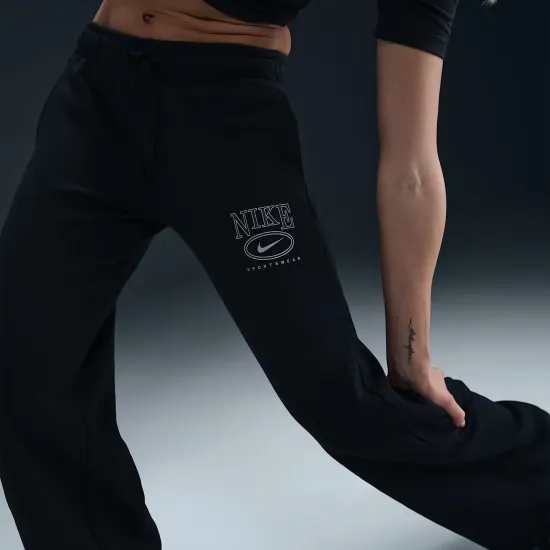 Штани Nike Sportswear Club Fleece Mid-Rise Wide-Leg Graphic HJ0869-010