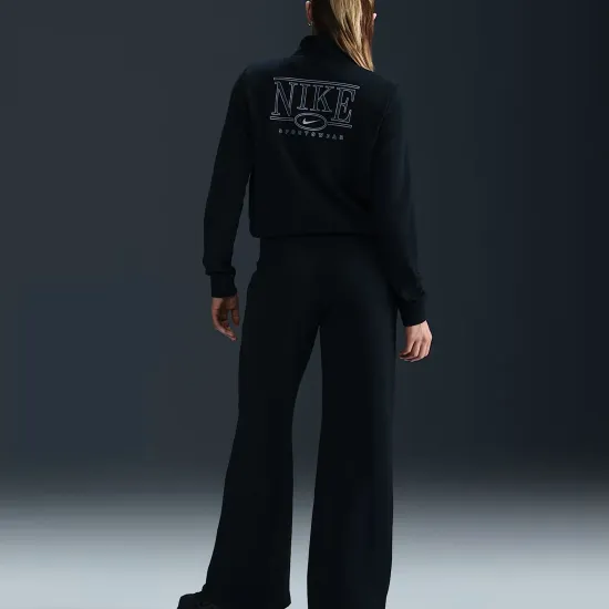 Штани Nike Sportswear Club Fleece Mid-Rise Wide-Leg Graphic HJ0869-010