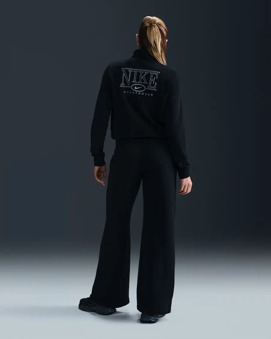 Штани Nike Sportswear Club Fleece Mid-Rise Wide-Leg Graphic HJ0869-010