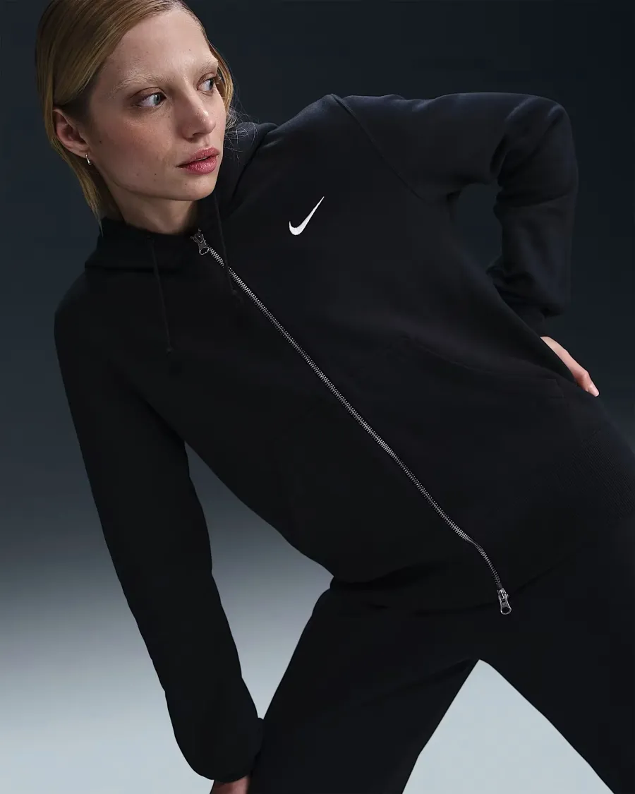Кофта Nike Sportswear Phoenix Fleece Full-Zip HJ0995-010