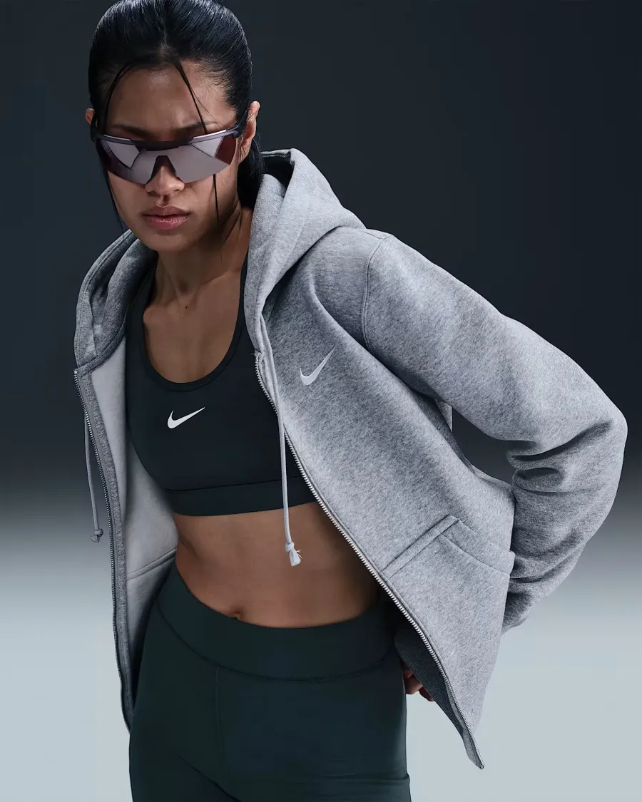 Кофта Nike Sportswear Phoenix Fleece Full-Zip HJ0995-063