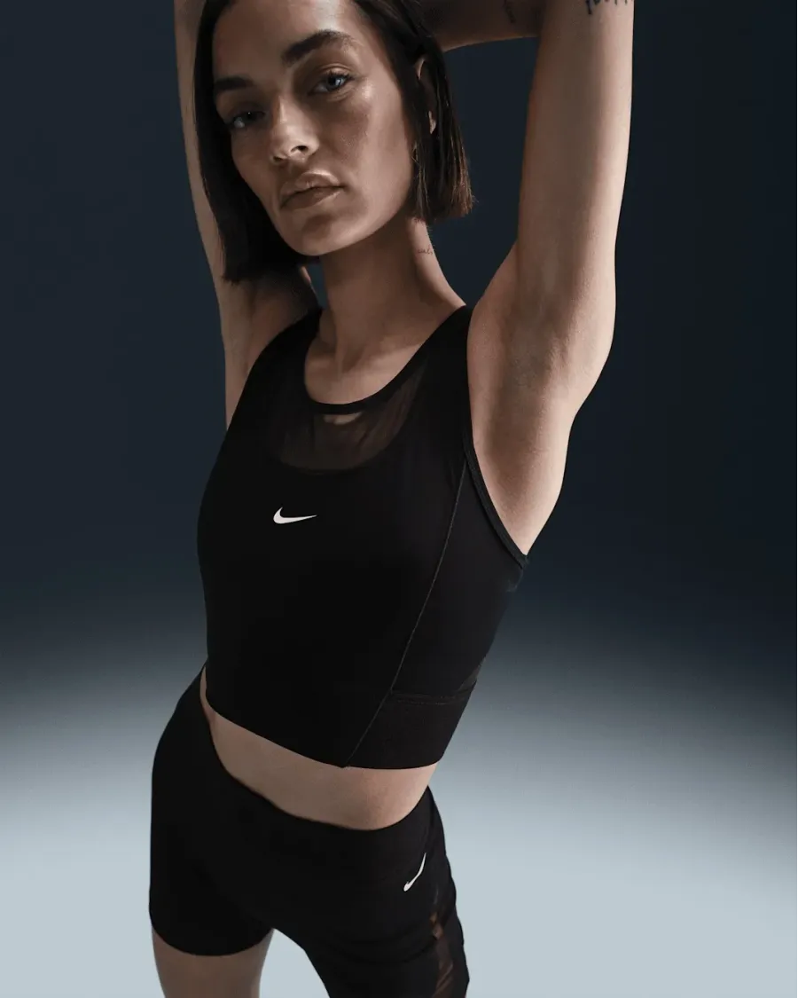 Майка Nike Pro Dri-FIT Cropped HJ1192-010