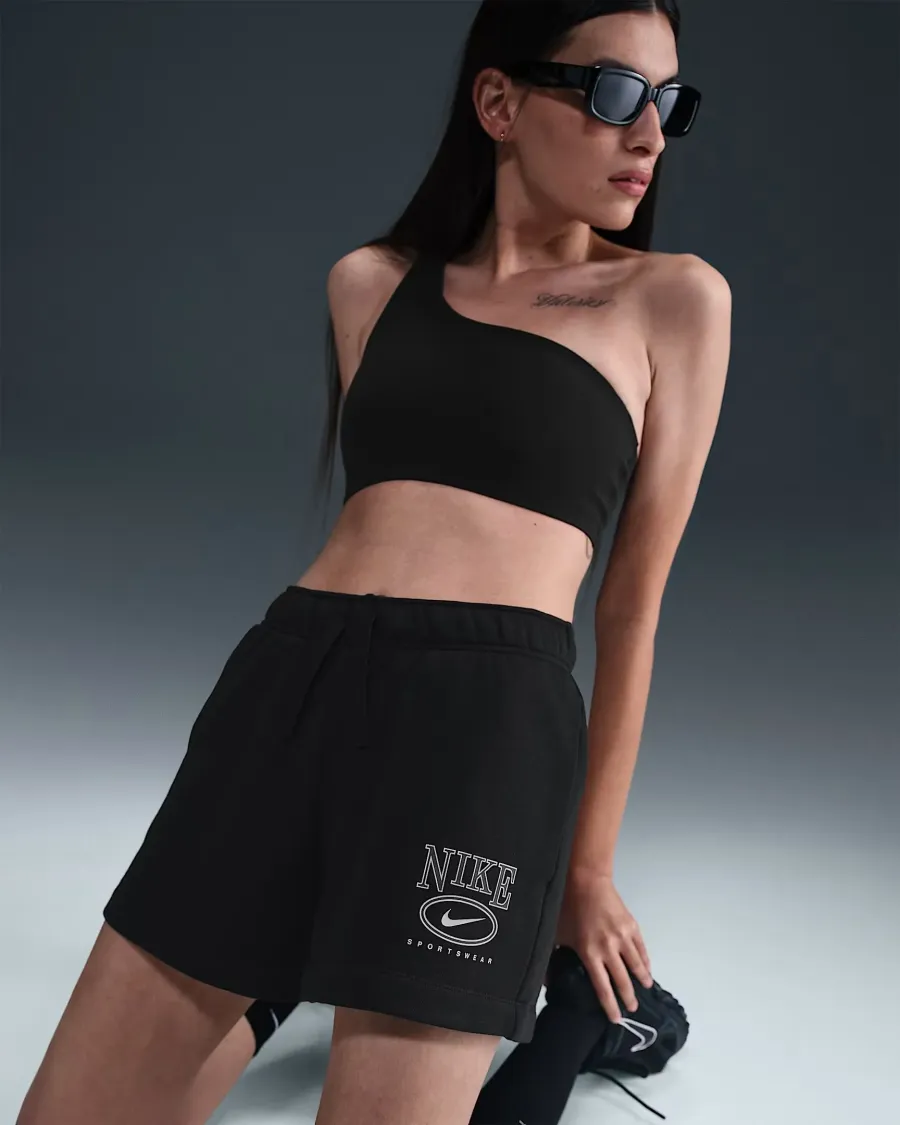 Шорти Nike Sportswear Club Fleece Mid-Rise 4
