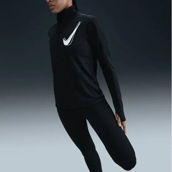 Кофта Nike Swoosh Dri-FIT 1/2-Zip Running Mid Layer HJ2225-010