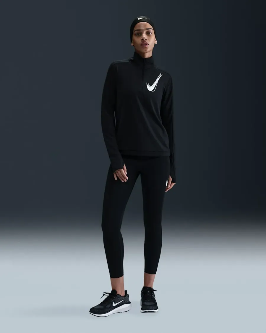 Кофта Nike Swoosh Dri-FIT 1/2-Zip Running Mid Layer HJ2225-010