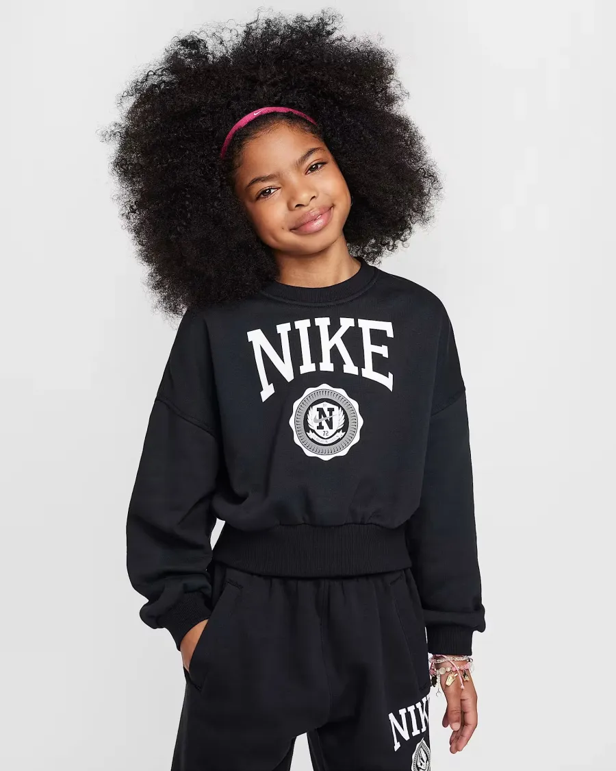 Світшот Nike Sportswear Club French Terry Crew-Neck Youth HJ3373-010