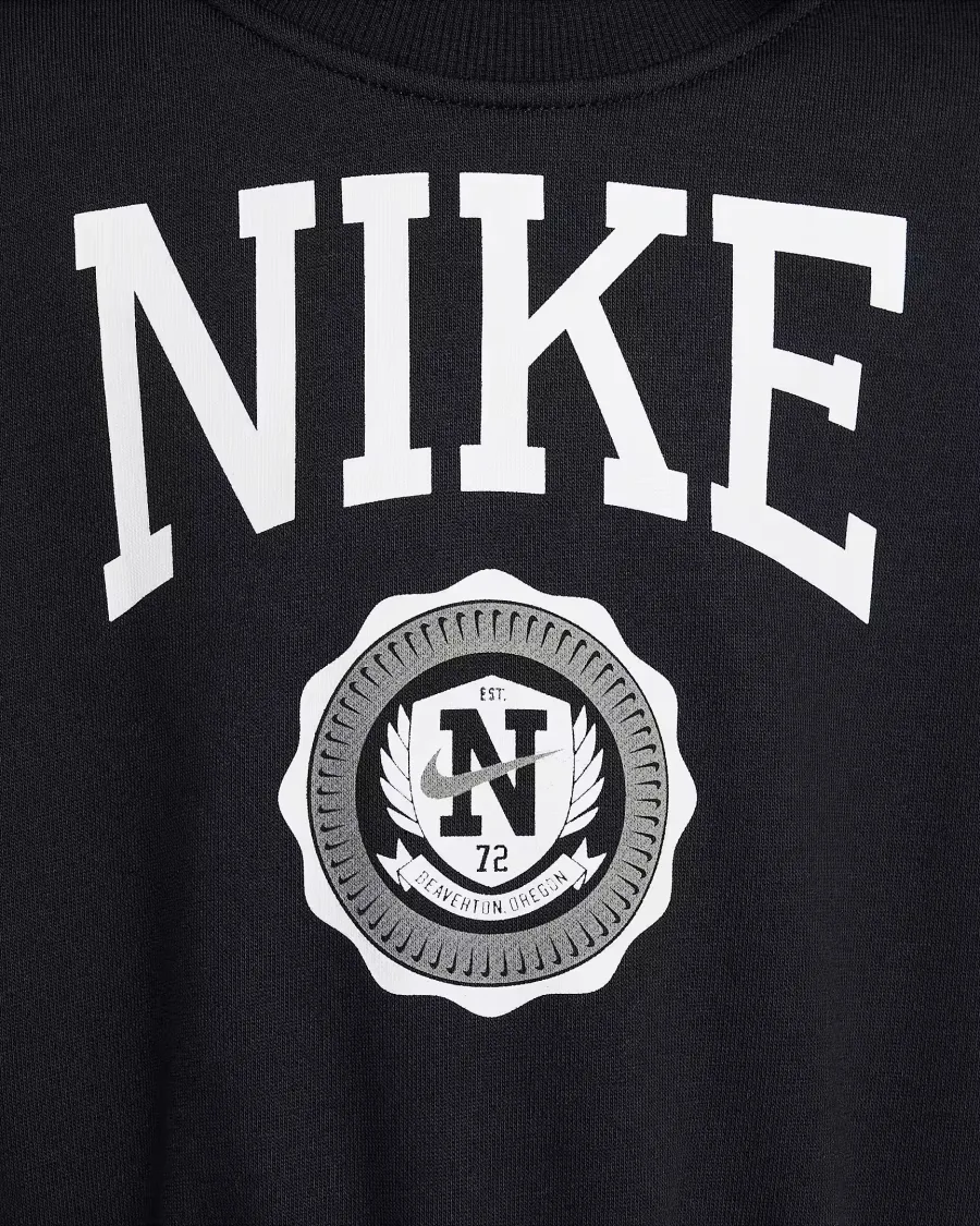 Світшот Nike Sportswear Club French Terry Crew-Neck Youth HJ3373-010