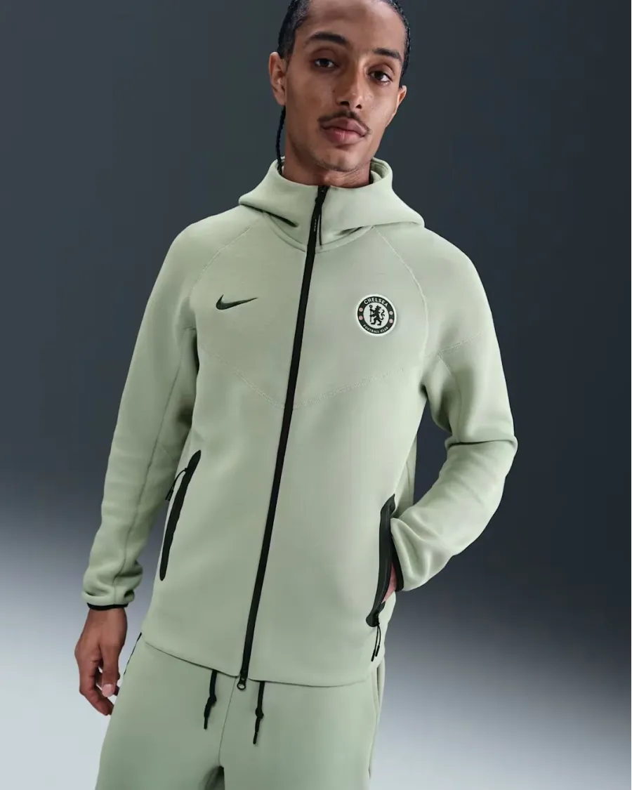 Толстовка Nike Chelsea Tech Fleece Windrunner HJ6424-370