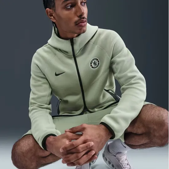 Толстовка Nike Chelsea Tech Fleece Windrunner HJ6424-370