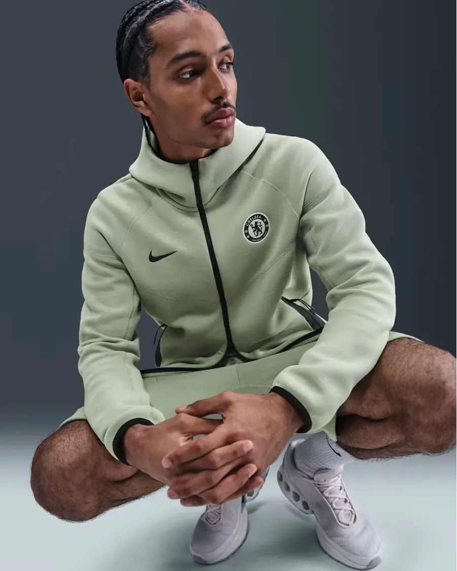 Толстовка Nike Chelsea Tech Fleece Windrunner HJ6424-370