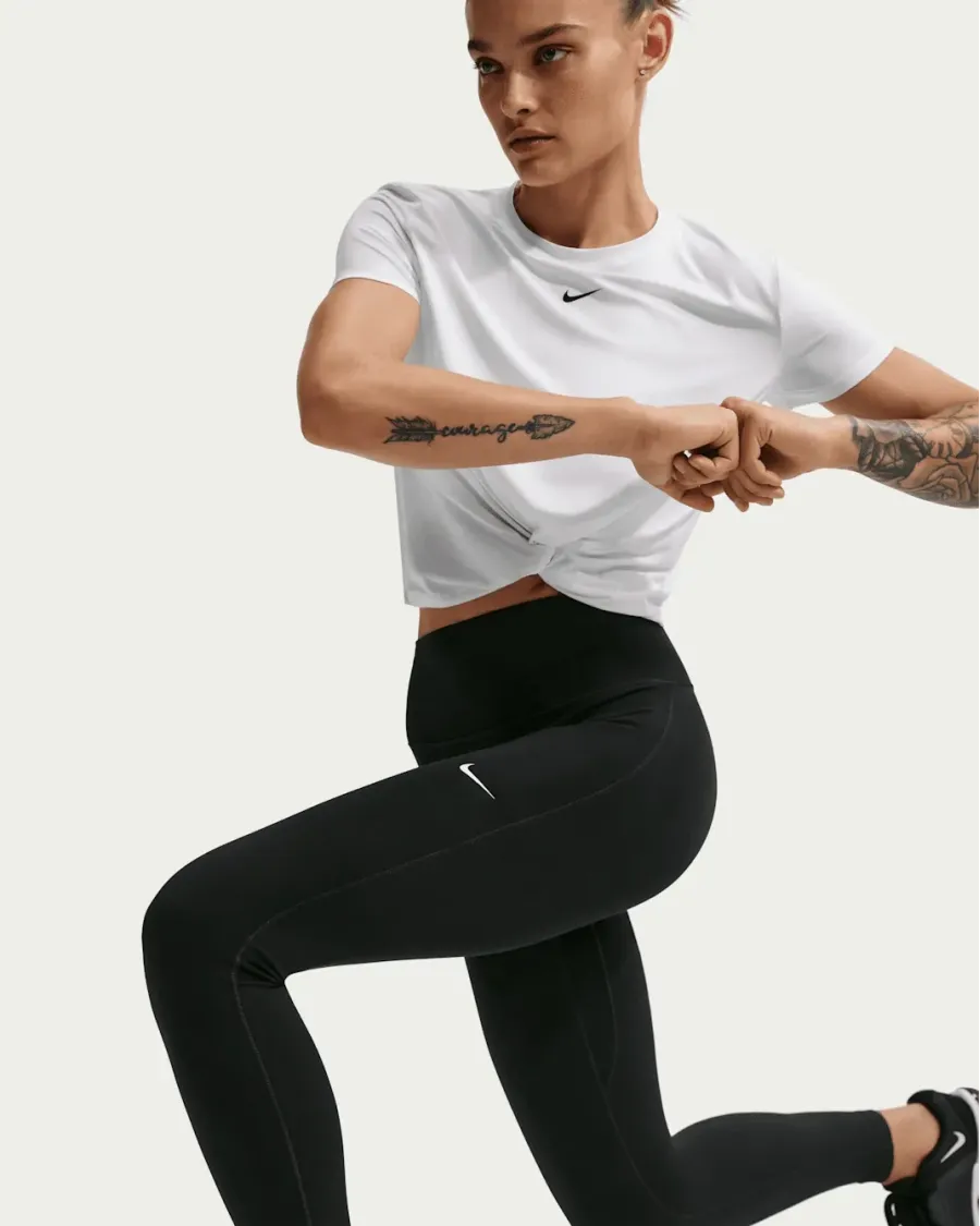 Легінси Nike One Seamless Front High-Waisted Full-Length HJ9195-013