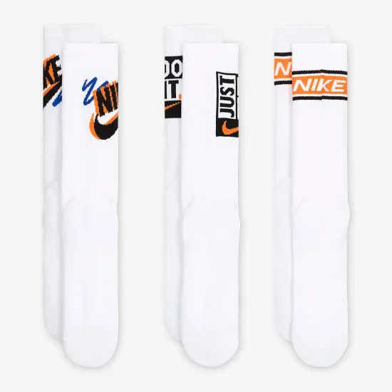 Шкарпетки Nike Everyday Plus Crew Socks 3P HJ9339-901