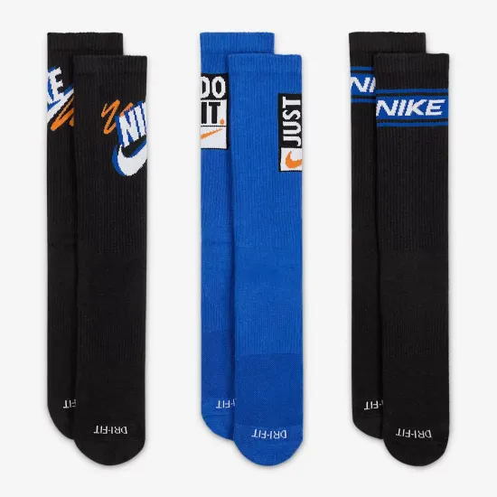 Шкарпетки Nike Everyday Plus Crew Socks 3P HJ9339-902