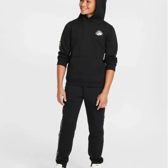 Костюм Nike Sportswear Solo Swoosh Fleece BB2 Youth HM4339-011_HM4337-011
