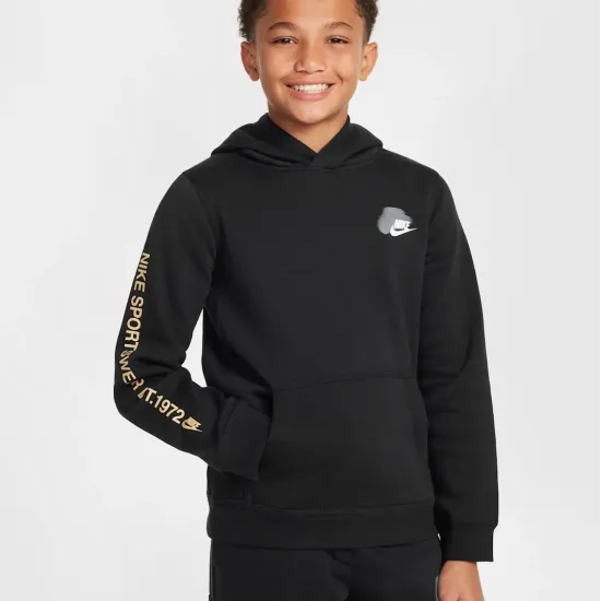 Костюм Nike Sportswear Solo Swoosh Fleece BB2 Youth HM4339-011_HM4337-011