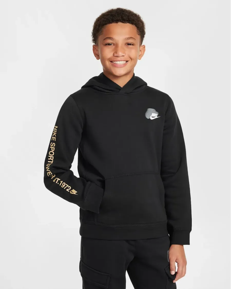 Костюм Nike Sportswear Solo Swoosh Fleece BB2 Youth HM4339-011_HM4337-011