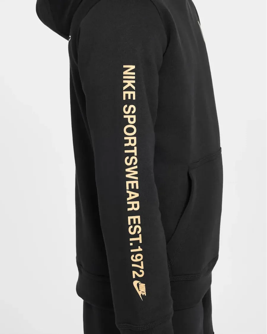 Костюм Nike Sportswear Solo Swoosh Fleece BB2 Youth HM4339-011_HM4337-011
