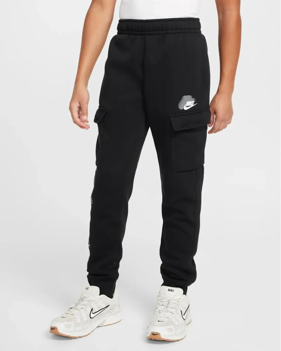 Костюм Nike Sportswear Solo Swoosh Fleece BB2 Youth HM4339-011_HM4337-011
